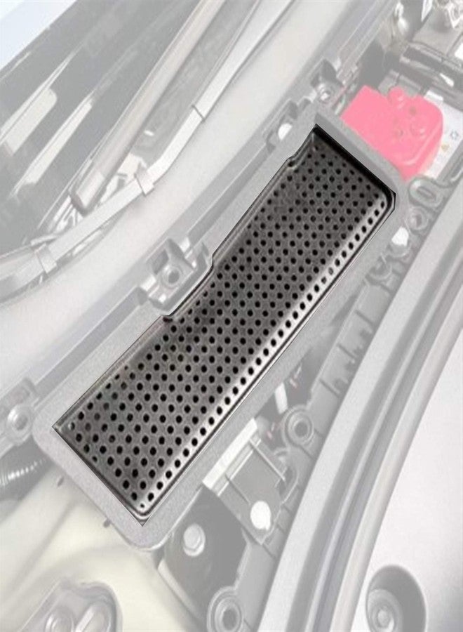 Wocch Model 3 Air Intake Grille Cover Air Flow Vent Protection Frame Cover Anti-blocking Air Inlet Grill Cover for 2021 2022 2023 Tesla Model 3 Accessories - Image 2
