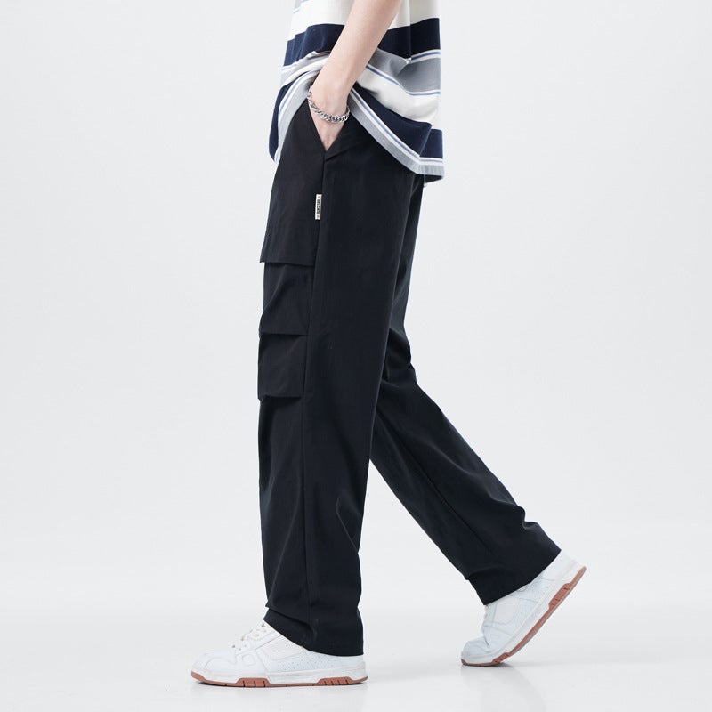 American Style Crock Pants Men'S And Women'S 2024 Spring New Fashionable Straight Jacket Rush Pants Outdoor Windproof Mountaineering Pants For Men - Image 5