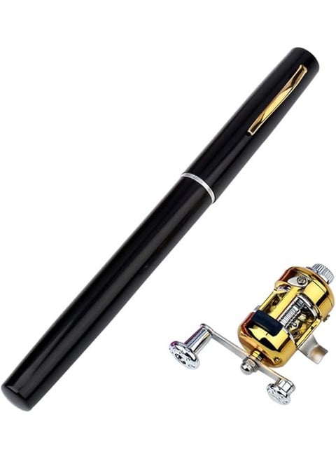 صنارة صيد صغيرة، صنارة صيد على شكل قلم، صنارة صيد تلسكوبية سوداء