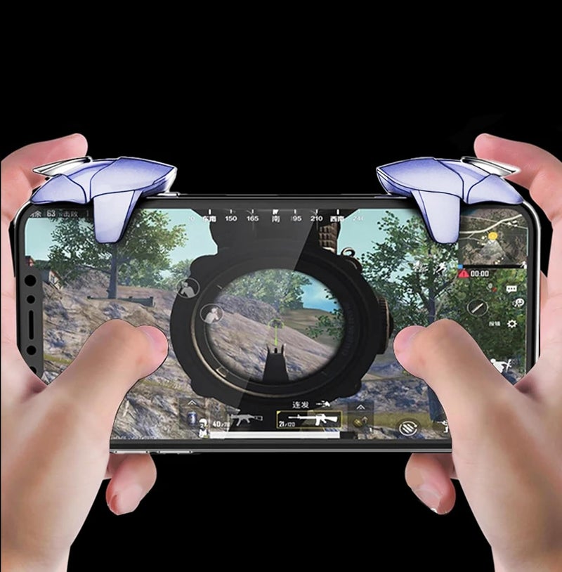 SUBTON BASICS PubG Trigger for TouchScreen Mobile Tablet Gaming External Button JoyStick| Compatible with All Mobile & Tablets - Image 1