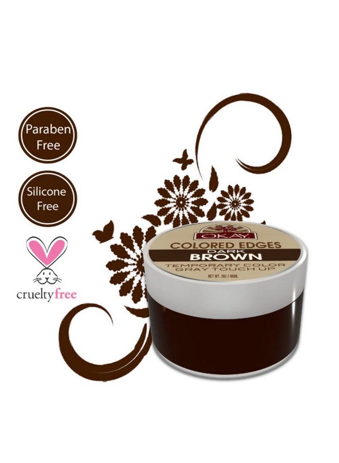 OKAY Colored Edges Dark Brown 2Oz / 59Ml - Image 5
