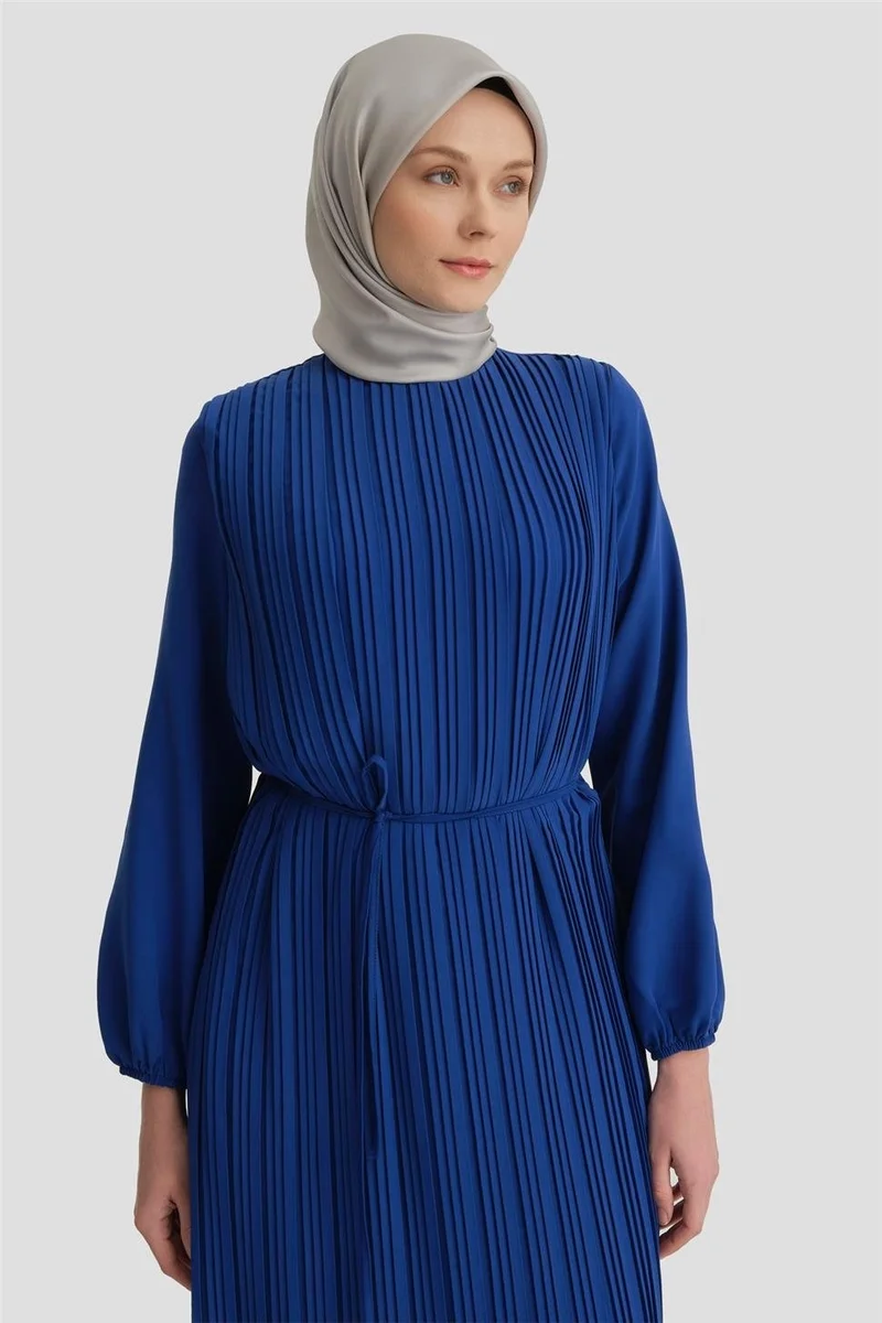 ARMINE Pleated Dress 24Yd9435 Saxe