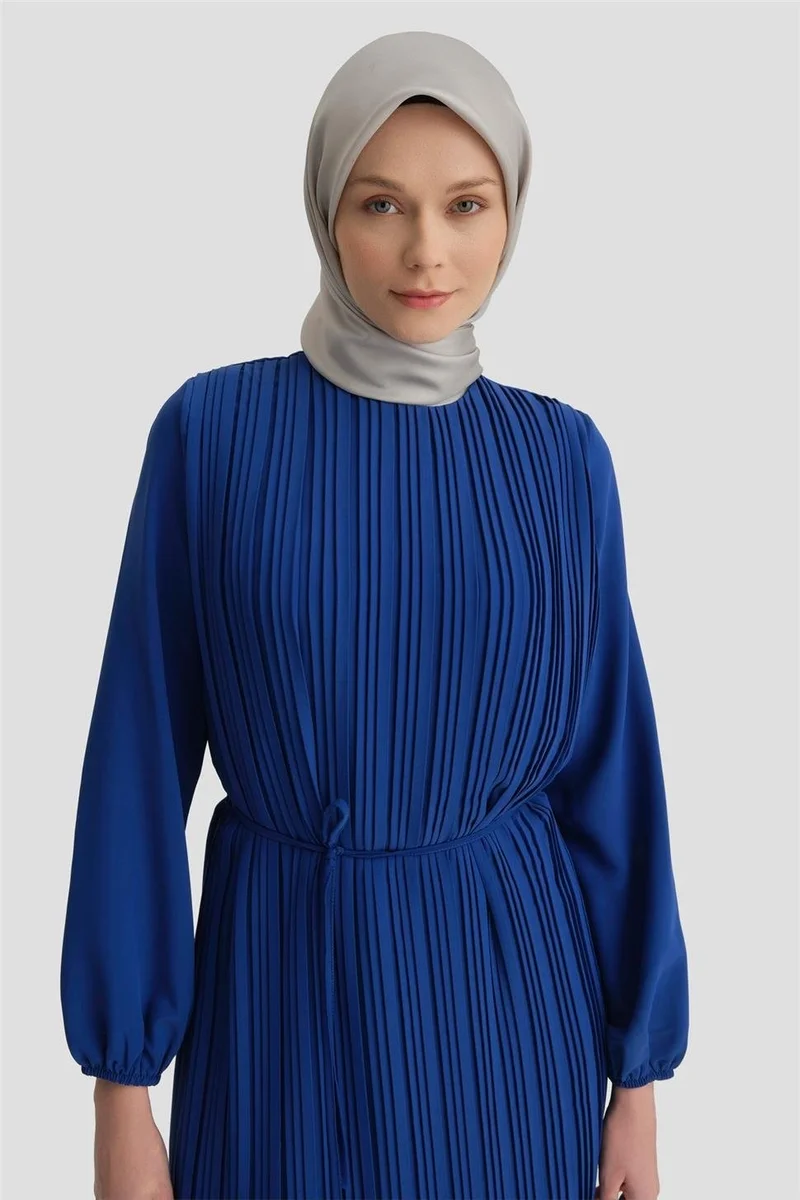 ARMINE Pleated Dress 24Yd9435 Saxe