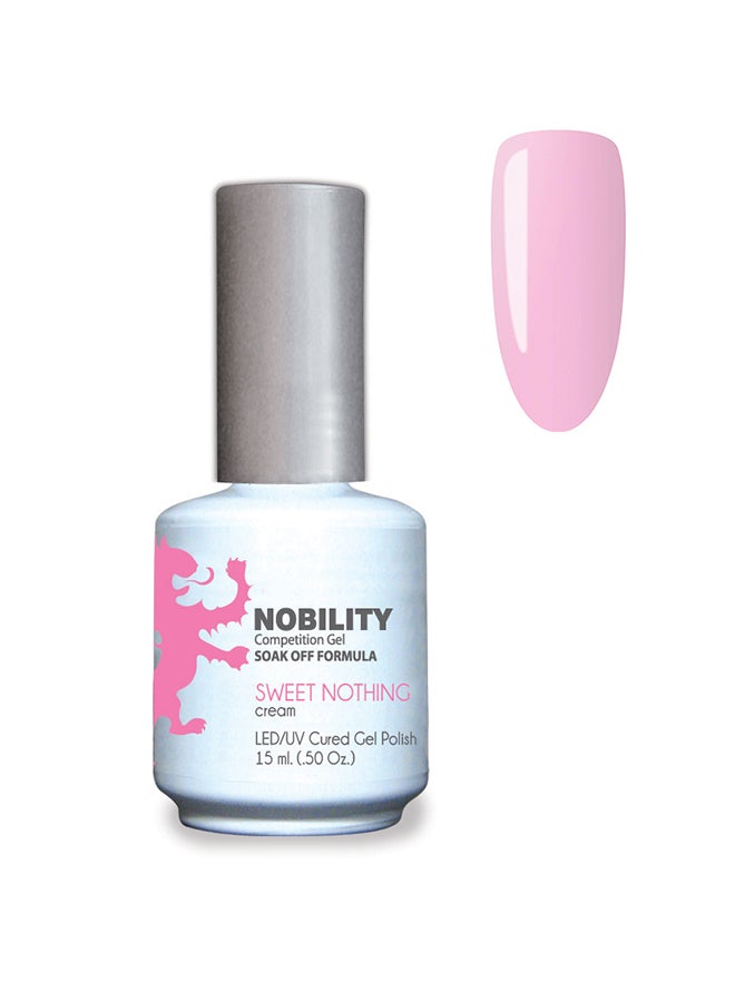 Lechat Gel Nail Polish 15 ml, Long Lasting, Chip Resistant, Requires Drying Under UV Led Lamp Sweet Nothing Nbgp43