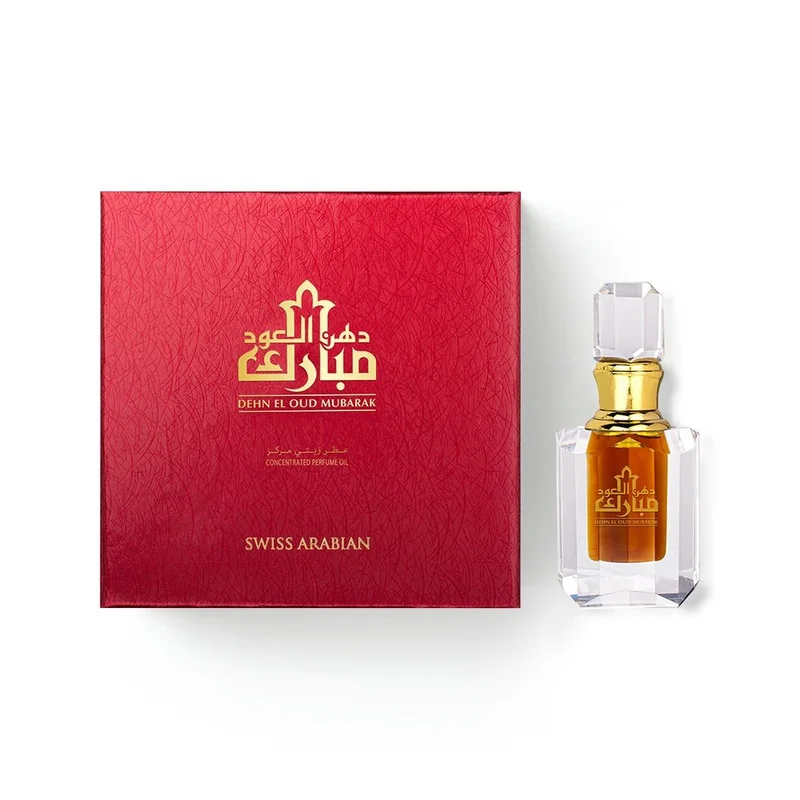 Swiss Arabian Perfumes Dehn El Oud Mubarak Perfume Oil 6ml