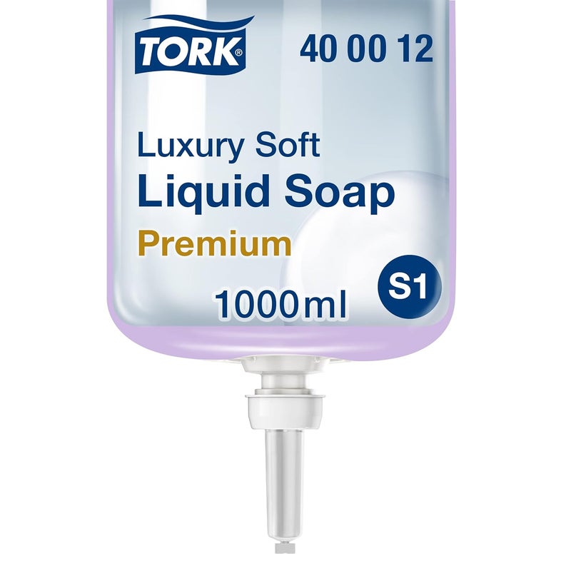 Tork Luxury Soft Liquid Soap S1 Soft Rose 1 bottle 33815 oz Premium quality 400012 - Image 1