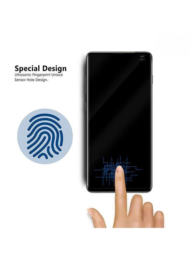 BORTONY Tempered Glass Screen Protector Compatible For Samsung Galaxy S10 Plus - Image 2