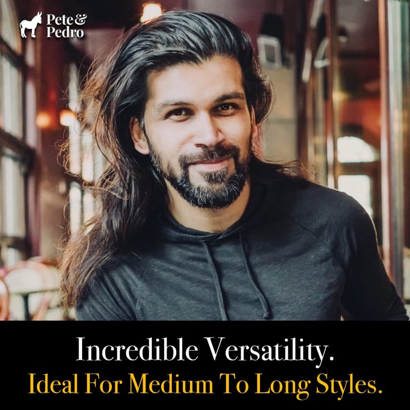 Pete & Pedro HAIR STYLING CREAM - Light Hold, Matte, Low Shine Finish Hair Product for Men, For Hairstyling Medium, Long, Wavy, Curly Hairstyles | Minimizes Frizz | Shark Tank Featured, 2 oz - Image 4