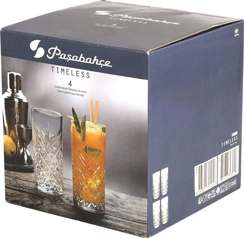 Paşabahçe 520205 Set of 4 Water Glasses