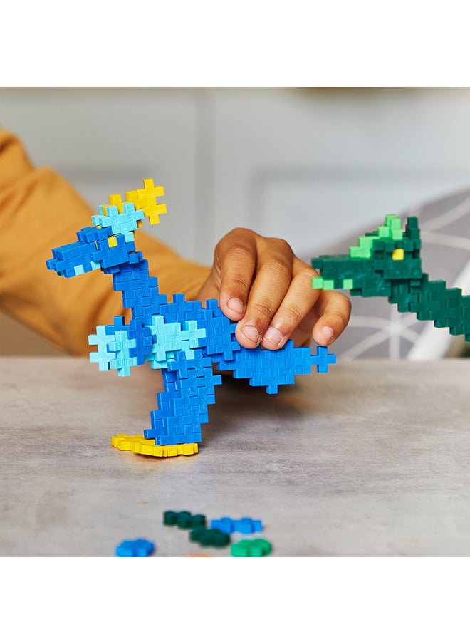 Plus-Plus Learn To Build Dinosaurs - 600 Pieces - Creative Play, Building Blocks, Building, Developing Toys For Kids, Stem, Steam, Produced In Denmark  - Image 5