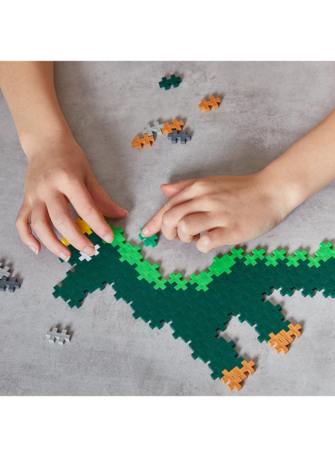 Learn To Build Dinosaurs - 600 Pieces - Creative Play, Building Blocks, Building, Developing Toys For Kids, Stem, Steam, Produced In Denmark