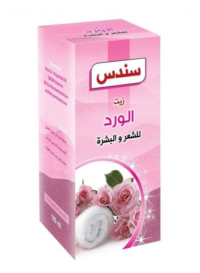 sondos Sondos Rose Oil for Hair And Skin 100 ml - Image 1