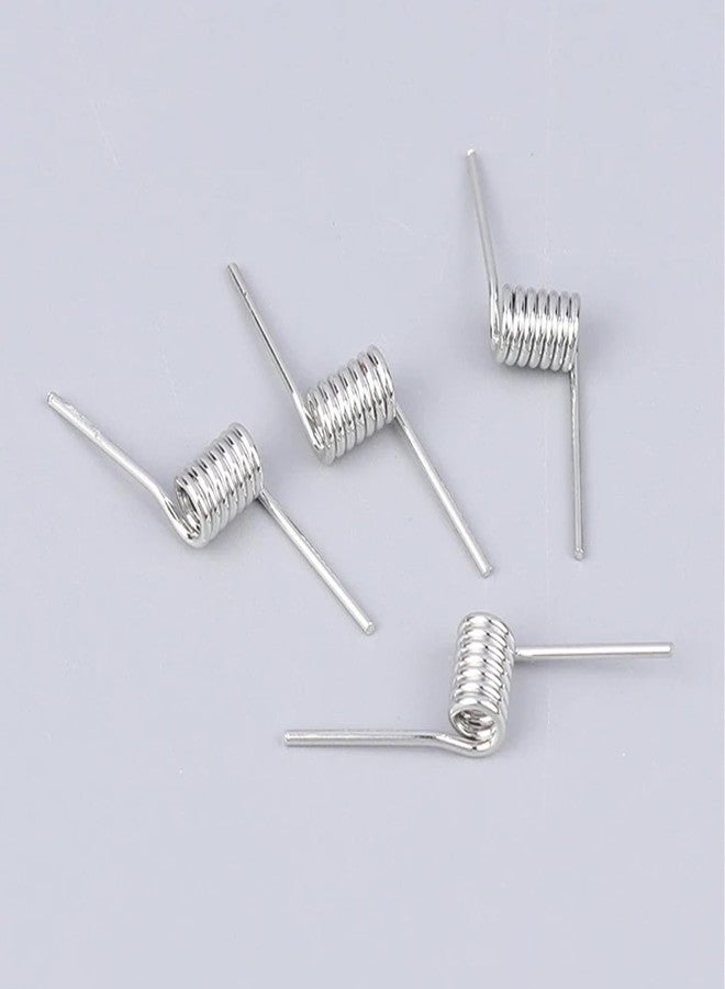ArrErr 8 Set Hair Claw Clip Spring Replacement with Central Axle Rod for Large Medium Claw Clips Hairpin Squre Rectangle Butterfly Jaw Clamp Repair Parts - Image 3