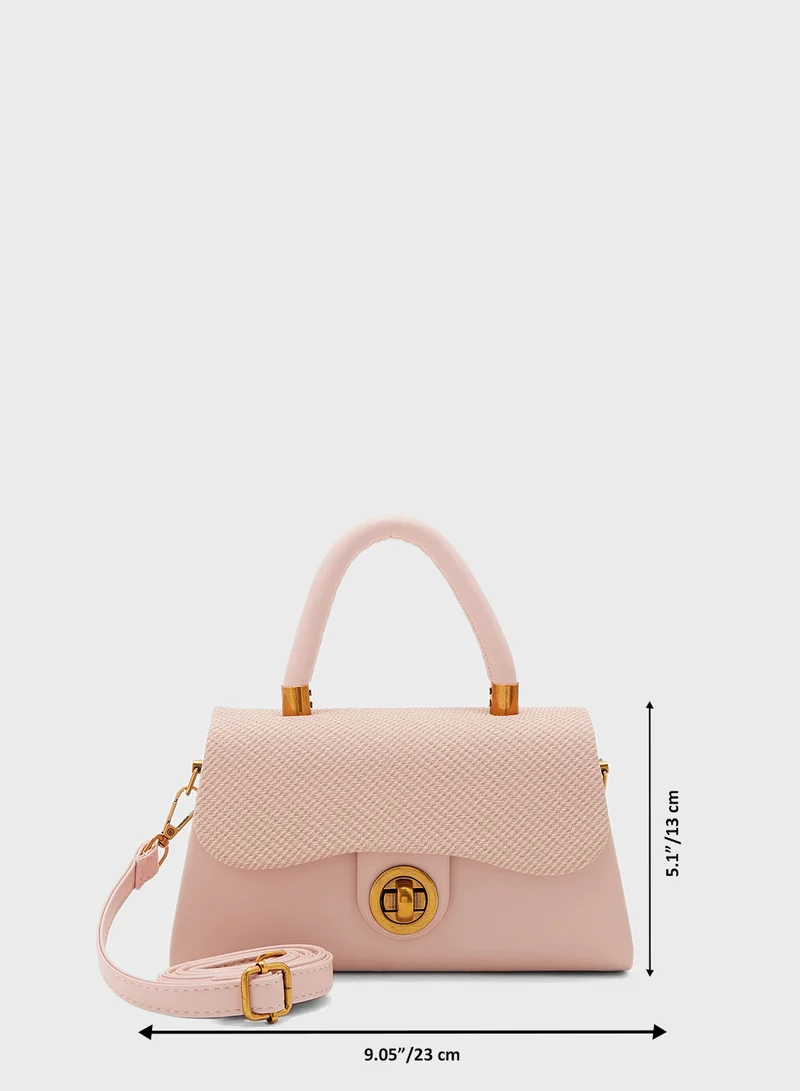 ELLA Small Satchel With Strap