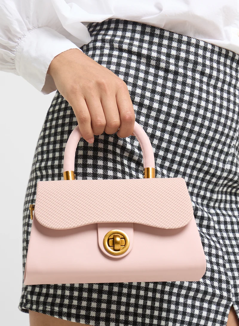 ELLA Small Satchel With Strap