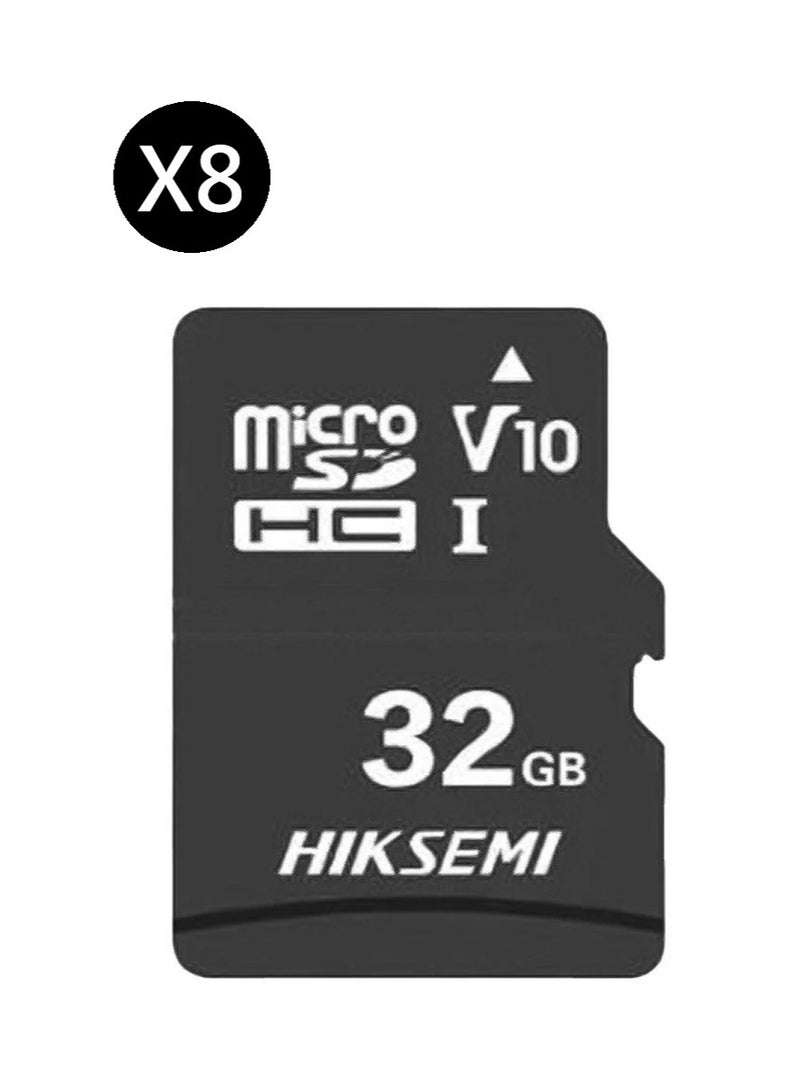 HIKSEMI Bundle Of 8 Micro Sd Card NEO ADAPTER  HS-TF-c1-32GB