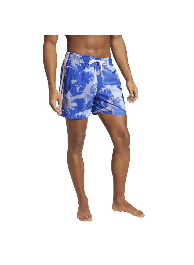 Adidas Adidas Tie Dye Sh 5In Blue Swim Shorts Swimwear For Men - Image 4