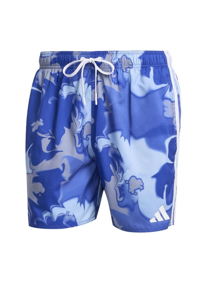 Adidas Adidas Tie Dye Sh 5In Blue Swim Shorts Swimwear For Men - Image 1
