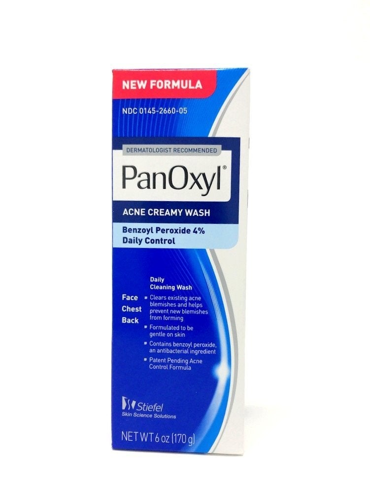 Panoxyl 4 Acne Creamy Wash, 6-Ounce - Image 1