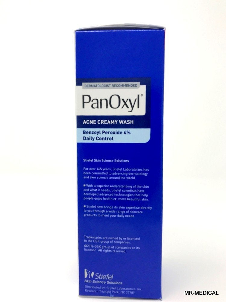 Panoxyl 4 Acne Creamy Wash, 6-Ounce - Image 3