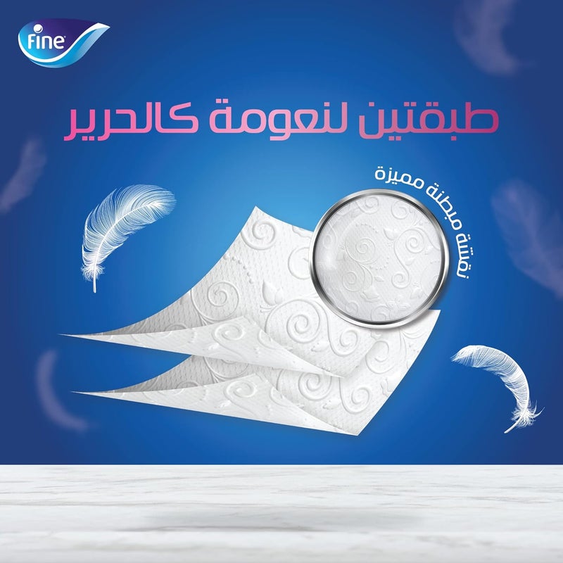 Fine ورق تواليت فاين كومفورت 2 طبقة، 60 لفة - Image 3