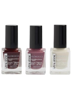 FLORUCCI Florucci Nail Polish Set 3 Colors Multicolor 10 * 3ml 