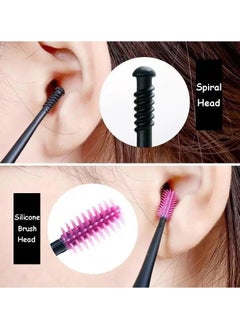 ORiTi 3pc Soft Silicone Ear Pick Earpick Ear Wax Curette Remover Ear Cleaner Spoon Spiral Ear Clean Tool  - Image 4
