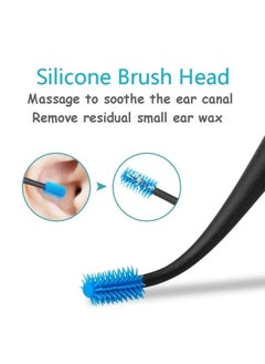 ORiTi 3pc Soft Silicone Ear Pick Earpick Ear Wax Curette Remover Ear Cleaner Spoon Spiral Ear Clean Tool  - Image 3