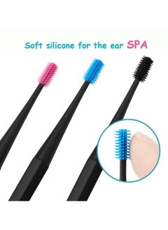 ORiTi 3pc Soft Silicone Ear Pick Earpick Ear Wax Curette Remover Ear Cleaner Spoon Spiral Ear Clean Tool  - Image 5
