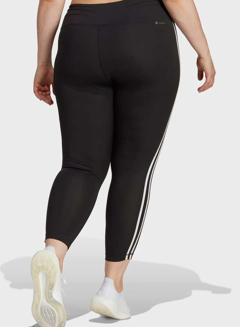 Adidas 7/8 3 Stripes Train Essential Pants