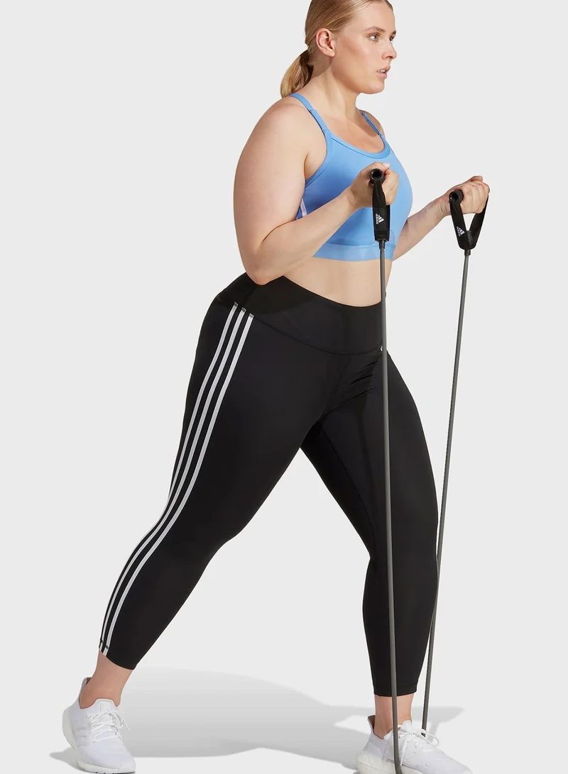 Adidas 7/8 3 Stripes Train Essential Pants
