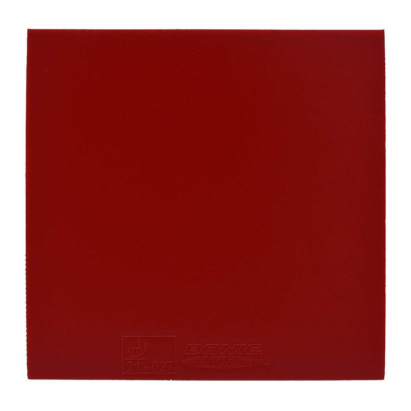 donic Blue Fire M3 Table Tennis Rubber, Colour - Red - Image 2