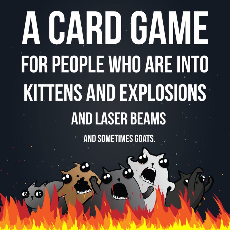 Exploding Kittens مجموعة توسيع القطط المنفجرة - لعبة ورق رولت روسي، ألعاب حفلات سهلة مناسبة للعائلة للبالغين والمراهقين والأطفال - إضافة 20 بطاقة - Image 3