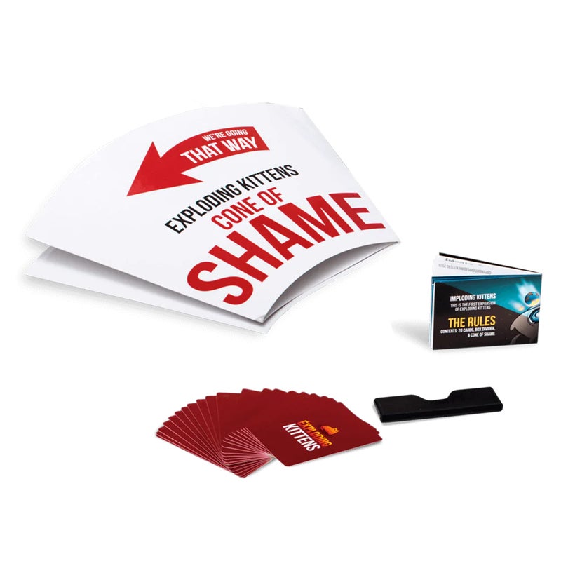 Exploding Kittens مجموعة توسيع القطط المنفجرة - لعبة ورق رولت روسي، ألعاب حفلات سهلة مناسبة للعائلة للبالغين والمراهقين والأطفال - إضافة 20 بطاقة - Image 4