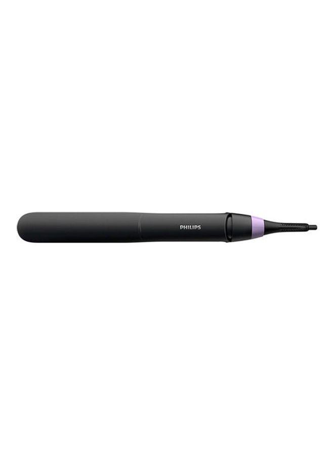 Philips BHS377 Straightcare Essential Thermoprotect Straightener Technology Keratin-Infused Plates 10 Tempersture Setting Black/Purple - Image 4
