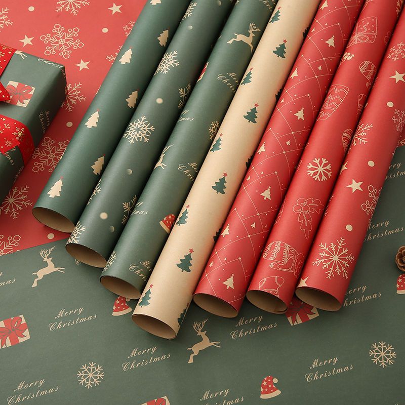 Wrapping Paper Large Gift Box Wrapping Paper Birthday Holiday Gift Wrapping Paper Thickened - Image 3