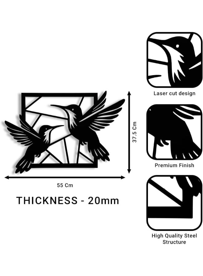 RIGID Metal Bird Wall Art 2 - Image 4