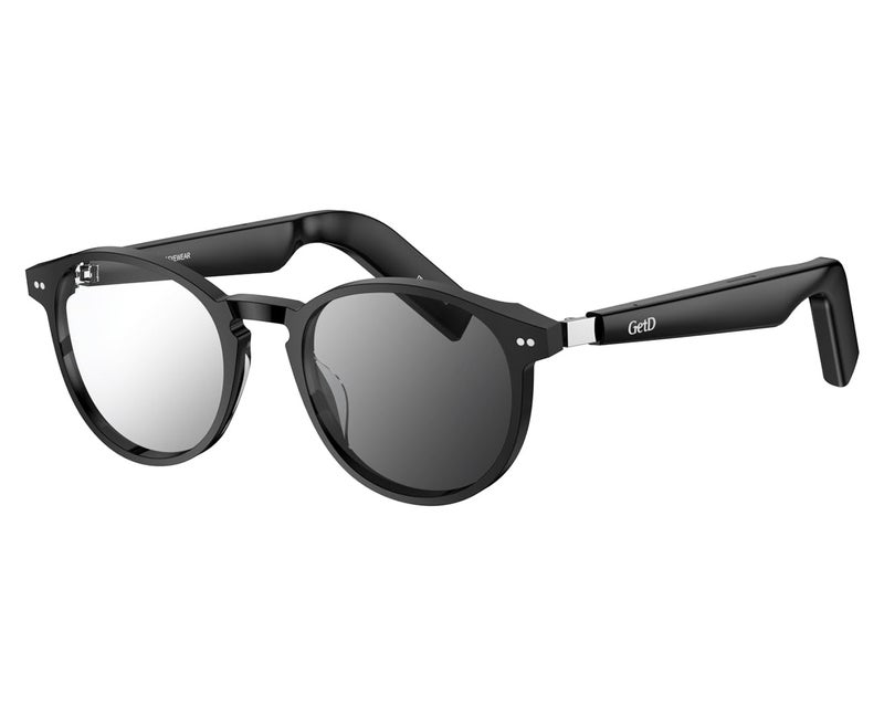GetD AI Glasses for Men & Women, Smart Glasses Powered by ChatGPT, AI Real-time Translation with 147 Languages, Open Ear Bluetooth Glasses with Photochromic Lens for Daily Use, Travel - Image 1