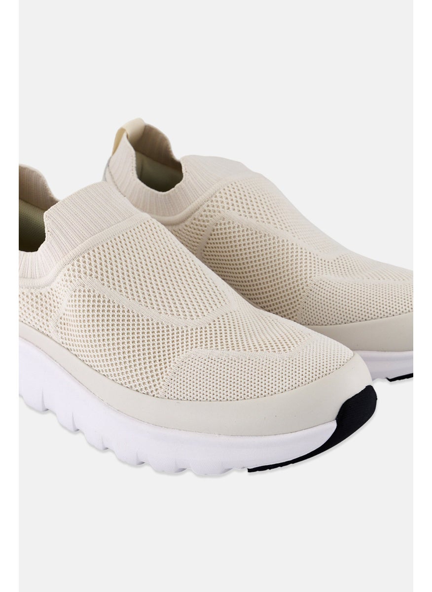 RBX - Women Training Lace Up Sport Shoes, Off White - Image 1