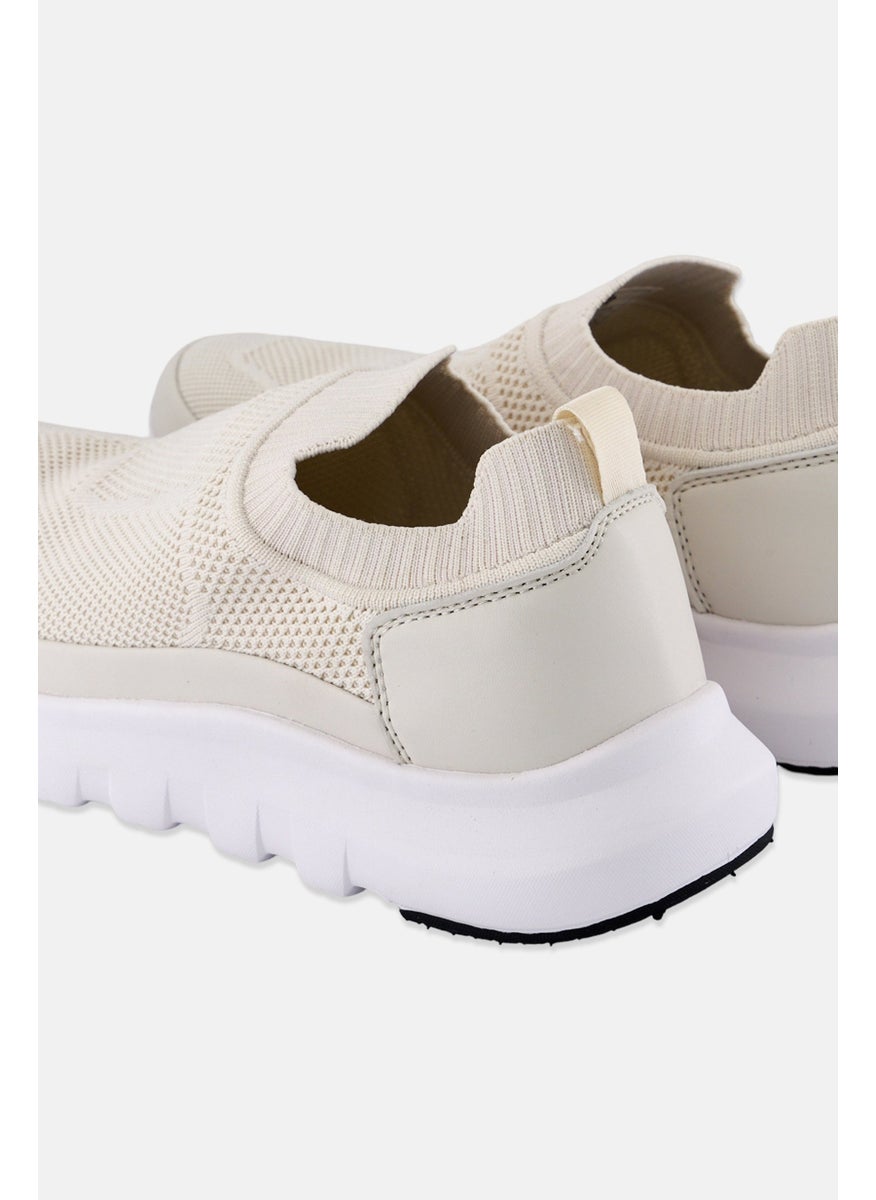 RBX - Women Training Lace Up Sport Shoes, Off White - Image 1