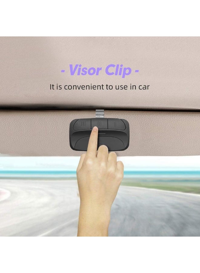 شابية جهاز تحكم عن بعد لفتح الباب لجهاز Liftmaster 893LM، جهاز تحكم عن بعد متعدد الترددات من Chamberlain Sears Craftsman مع 5 أزرار تعلم، عالمي لـ 893MAX و893LM و371LM و373LM و973LM - Image 5