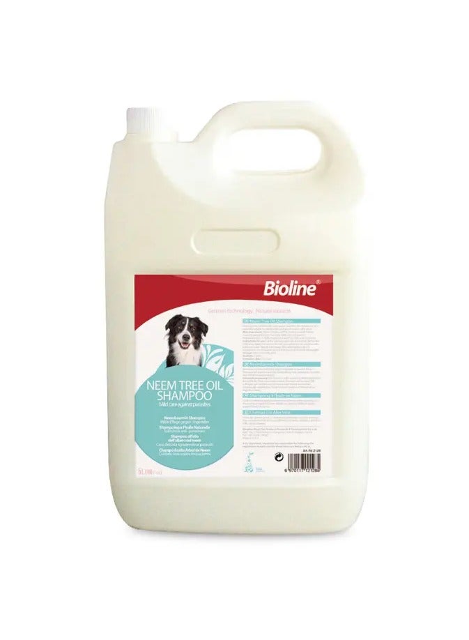 Bioline Neem Tree Oil Dog Shampoo[Volume - 5L] - Image 1