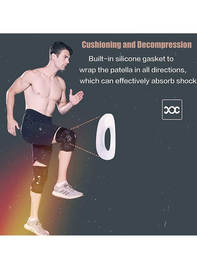 Bukela Decompression Knee Brace, with Side Stabilizers, for Knee Pain Relief, Adjustable Compression Band, Suitable for Men and Women - Image 3