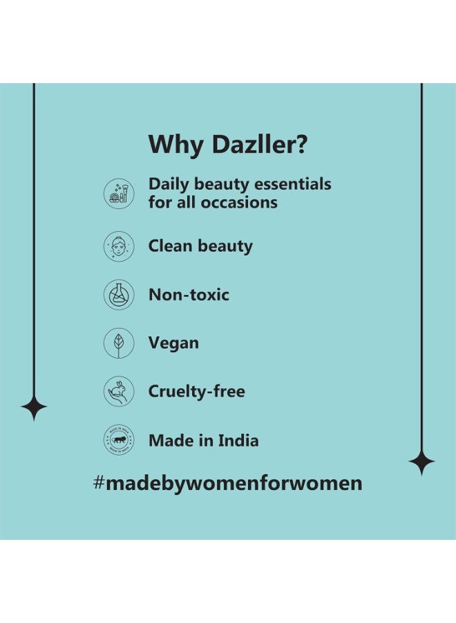 Dazller Lip Colour Lipstick Combo Pack of 6|Vibrant Matte Liquid Lipstick for Women|Long Stay|Smudge-Proof|Non-Transfer|Spicy Nudes|21.6g - Image 3