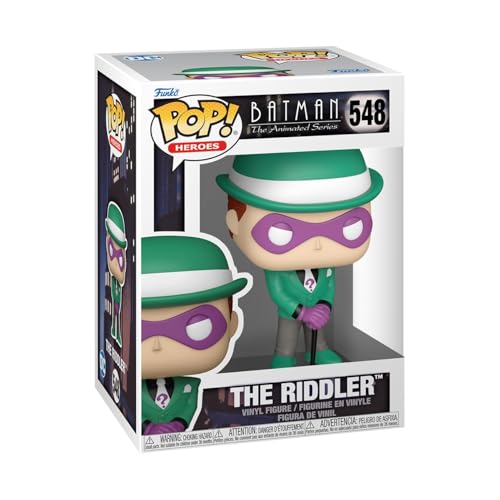 Funko Pop Animation Batman The Animated Series The Riddler Collectable Vinyl Figure Gift Idea Official Merchandise Toys for Kids Adults Superheroes Fans Model Figure for Collectors - Image 1