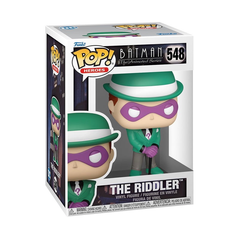 Funko Pop Animation Batman The Animated Series The Riddler Collectable Vinyl Figure Gift Idea Official Merchandise Toys for Kids Adults Superheroes Fans Model Figure for Collectors - Image 3