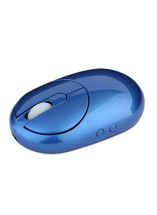 NIBEMINENT 2.4G Wireless Rechargeable Mouse Blue  - Image 2