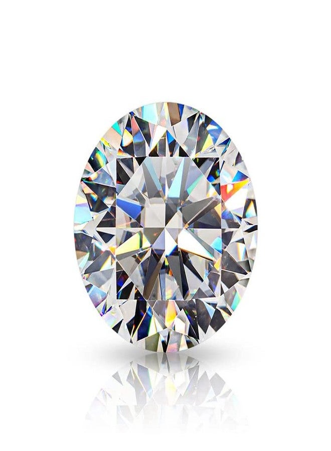 Bague Buy GRA Certified Moissanite Stone Original Loose Diamond Gemstone 3.5 Carat ( 9.50MM ) - Image 1
