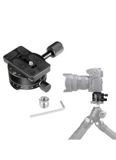 Y&D SYOSI 360 Panoramic Tripod Head Base Screw Knob Clamp, with 38mm Arca Swiss Style Quick Release Plate Bubble Level for Peak Design Travel Tripod, Gimbal, up to 22.05LBS  - Image 1