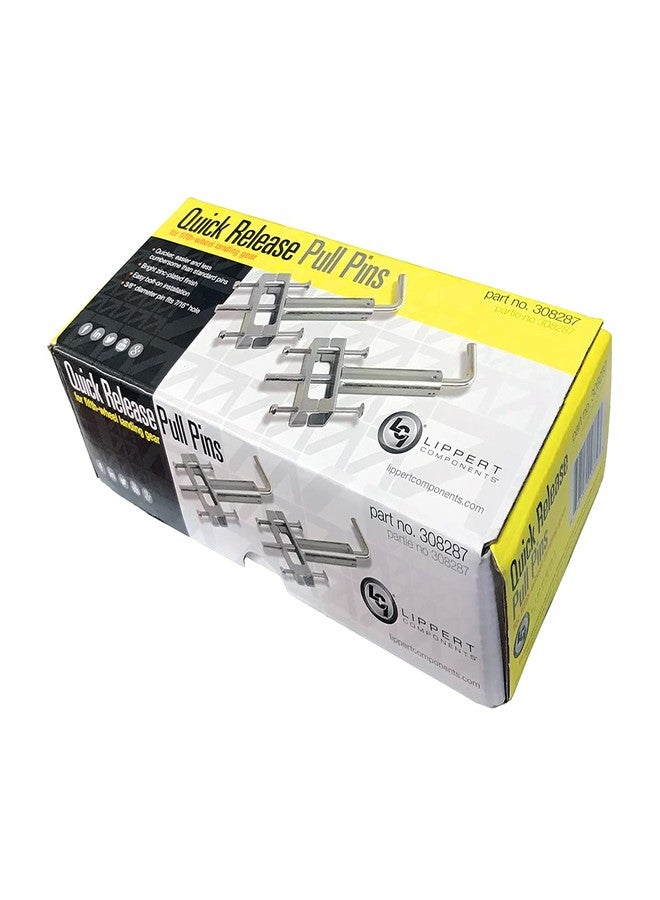 Lippert Components 308287 Quick Release Pull Pin for Fifth Wheel Landing Gear,Silver - Image 4